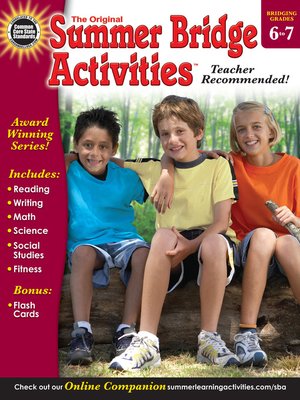 cover image of Summer Bridge Activities, Grades 6 - 7